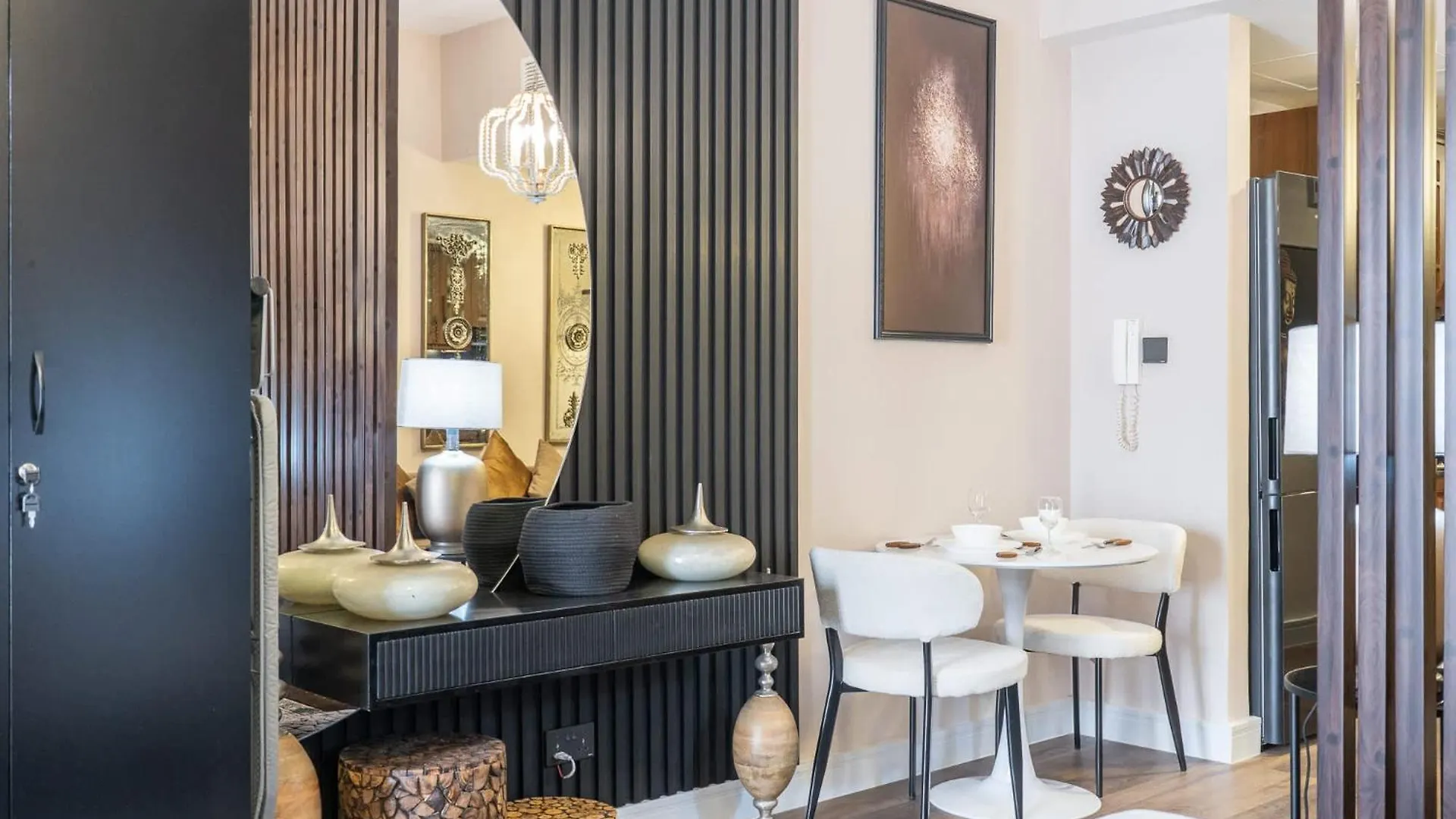 Apartament Extravagant Studio Stay For 2 In Jvc Dubaj Zjednoczone Emiraty Arabskie